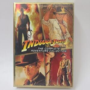 Indiana Jones: The Complete Adventure Collection DVD Set Harrison Ford Clean
